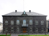 Foto van het alþing