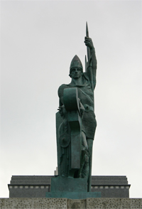 Standbeeld van Ingólfur Arnarson