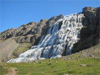 De waterval Dynjandi