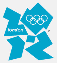 Het logo van de Olympische spelen in Londer 2012
