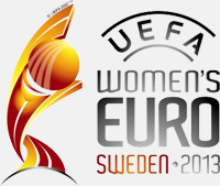 Logo EK voetbal dames Zweden 2013