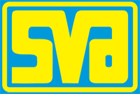 Het logo van stadsbusbedrijf SVA